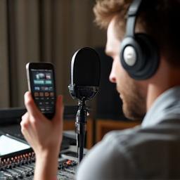 Podcast-opptak - Profesjonell podkast innspilling